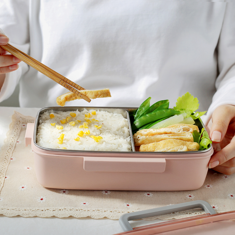 Lunch Box in Acciaio Inox per Bento à a Scuola di i zitelli